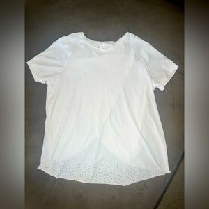 Lululemon short sleeve open back - 4